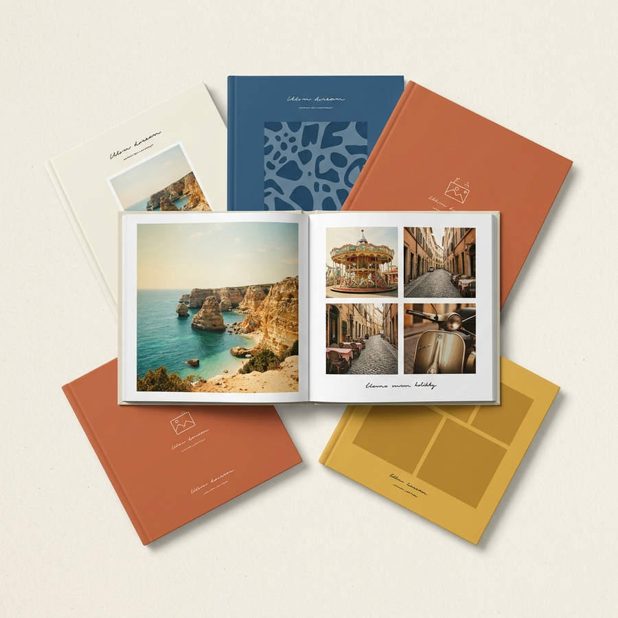 Kit Numérique Souvenyr : 6 templates de photobook